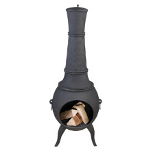 Eldstad Gjutjärn Utomhus 152 cm Gardenlife Fire